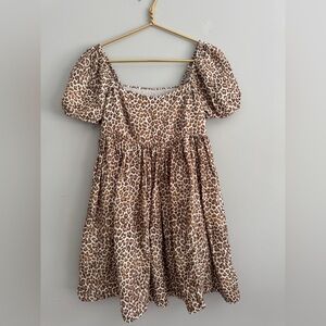 J. Crew Leopard Print Dress